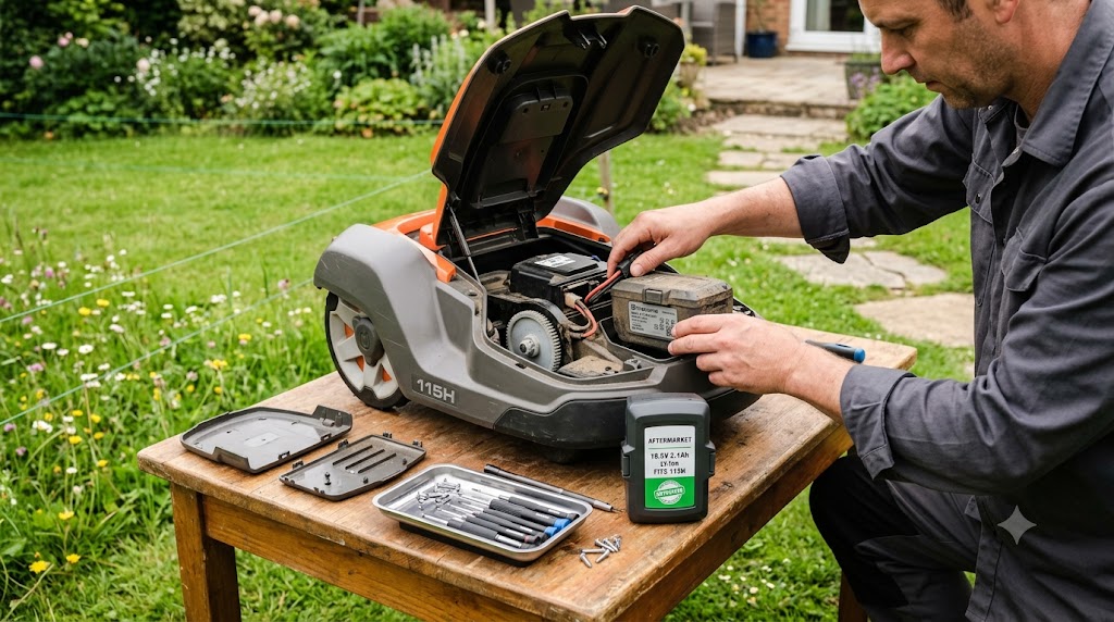 Automower 115H Battery Replacement: What Actually Works and Why (2026 Guide)