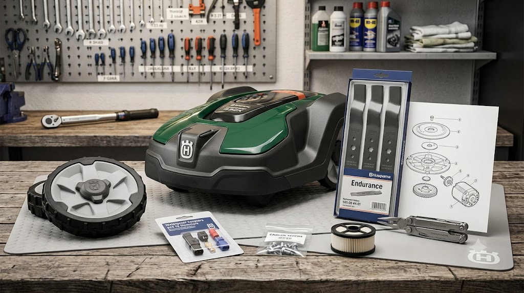 husqvarna automower 115h replacement parts guide