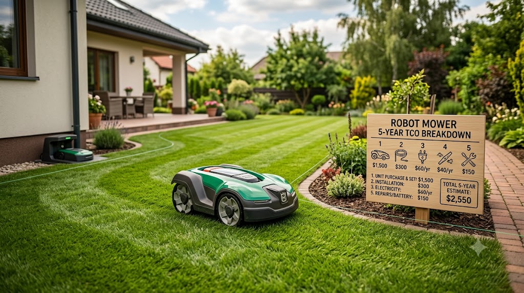 Robot Lawn Mower Total Cost of Ownership: 5-Year Breakdown